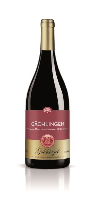 Image of GVS Schachenmann Gachlingen Pinot Noir Spatlese - 75cl - Schaffhausen, Schweiz bei Flaschenpost.ch