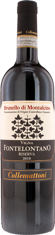 Bottle of Brunello di Montalcino Riserva Vigna Fontelontano from Collemattoni