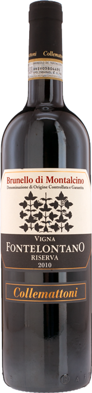 Bottiglia di Brunello di Montalcino Riserva Vigna Fontelontano di Collemattoni