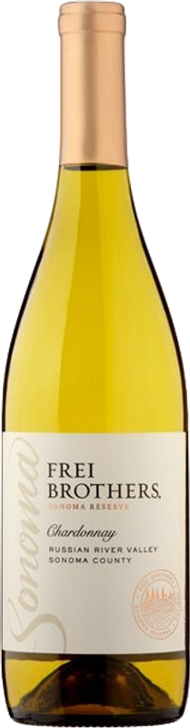 Bottle of Sonoma Chardonnay Russian River Valley from Frei Brothers