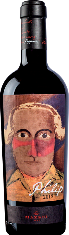 Bouteille de Philip IGT Rosso Toscana de Marchesi Mazzei