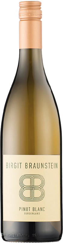 Bottle of Pinot Blanc Burgenland from Weingut Braunstein