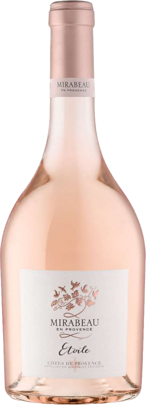 Bottiglia di Etoile Rosé di Mirabeau