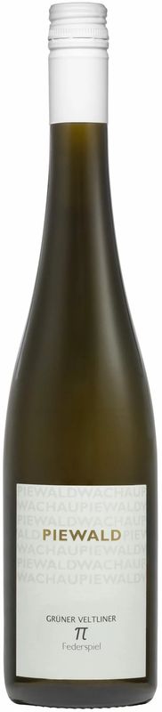 Bottiglia di Grüner Veltliner Pi Federspiel di Piewald Helmuth