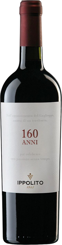 Bottle of 160 Anni Rosso Calabria IGT from Cantine Vincenzo Ippolito