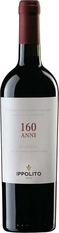 Bouteille de 160 Anni Rosso Calabria IGT de Cantine Vincenzo Ippolito