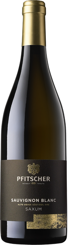 Bottiglia di Sauvignon Blanc Saxum di Weingut Pfitscher