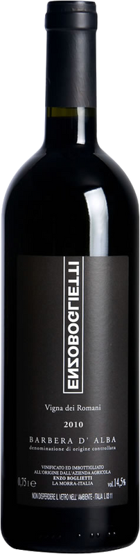 Bottle of Barbera d'Alba Vigna dei Romani from Boglietti Enzo