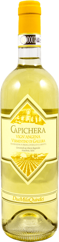 Bouteille de Vign'angena DOCG Vermentino di Gallura de Capichera