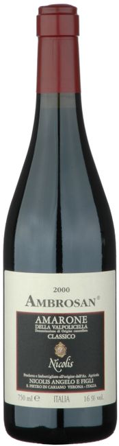 Image of Nicolis Amarone della Valpolicella DOC Classico Ambrosan - 75cl - Veneto, Italien bei Flaschenpost.ch