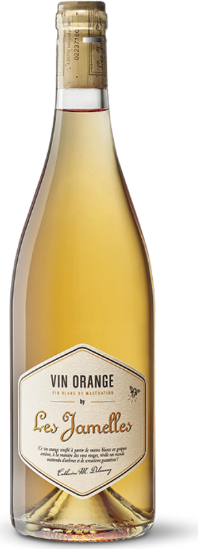 Bottle of Vin Orange Vin de France from Les Jamelles