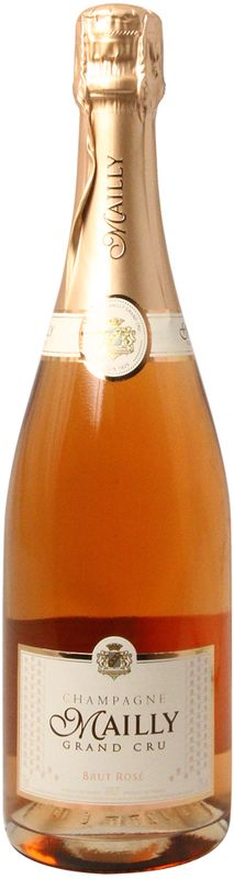 Bottle of Champagne Grand Cru rose brut from Mailly