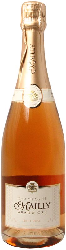 Bouteille de Champagne Grand Cru rose brut de Mailly