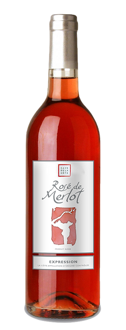 Image of Cave de la Côte Rosé de Merlot La Côte AOC - 75cl - Waadt, Schweiz bei Flaschenpost.ch
