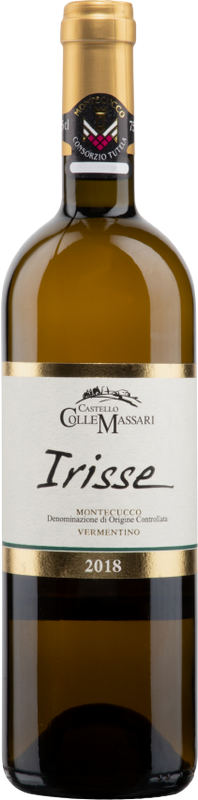 Bottle of Irisse Vermentino Montecucco DOC from Castello Colle Massari