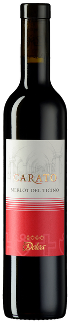 Image of Angelo Delea Merlot Ticino DOC Carato - 50cl - Tessin, Schweiz bei Flaschenpost.ch