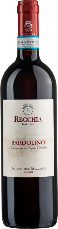 Bottle of Bardolino DOC from Recchia