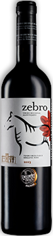 Bottle of Zebro from Amoreira da Torre- Organic Wines Lda