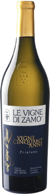 Bottiglia di Friulano DOC 50 Anni Colli Orientali Friuli di Le Vigne di Zamò