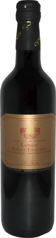 Flasche La Taste Lussac Saint-Emilion AOC von Château Lataste