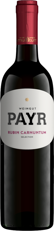 Bouteille de Zweigelt Rubin Carnuntum Qualitätswein de Weingut Payr