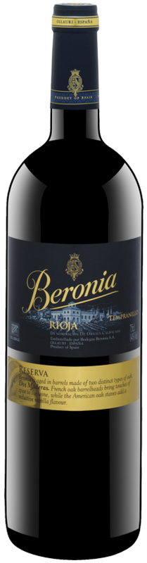 Bottle of Dos Maderas Reserva DOCa from Bodegas Beronia