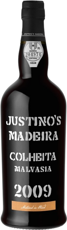 Bottiglia di Malvasia Single Harvest Madeira - Sweet di Justino's Madeira Wines