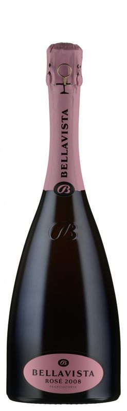 Bottiglia di Franciacorta Bellavista Gran Cuvee DOCG Rose Brut di Bellavista