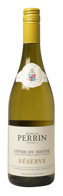Image of Famille Perrin Cotes-du-Rhone AC blanc Reserve - 75cl - Côtes du Rhône, Frankreich bei Flaschenpost.ch