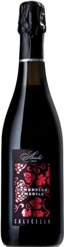 Bottle of Lambrusco Frizzante Amabile Calicella from Ariola