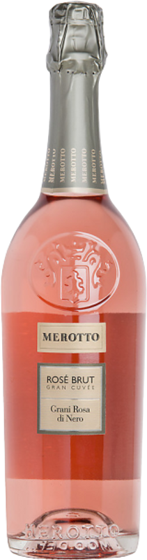 Bottle of Grani di Nero Gran Cuvée Rosé from Merotto