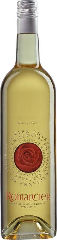 Flasche Blanc Vin de Pays d'Oc von Romancier
