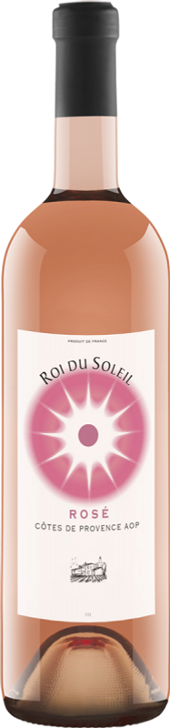 Flasche Roi du Soleil Méditerranée Rosé IGP von Robert Brunel