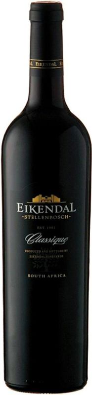 Bouteille de Eikendal Classic Merlot Cabernet Sauvignon Cabernet Franc de Eikendal