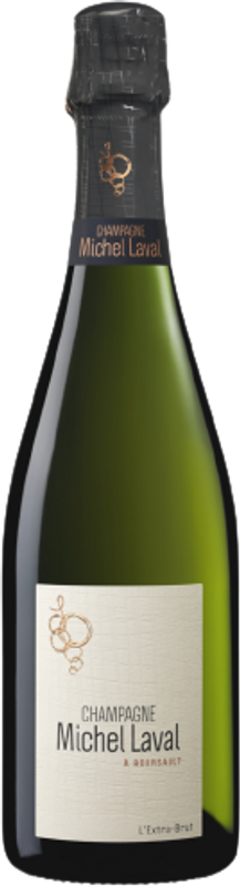 Bottiglia di Champagne L'Extra Brut di Michel Laval