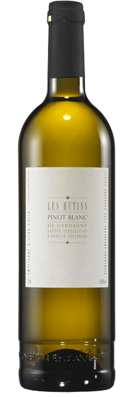 Bottiglia di Pinot Blanc Dardagny AOC di Les Hutins