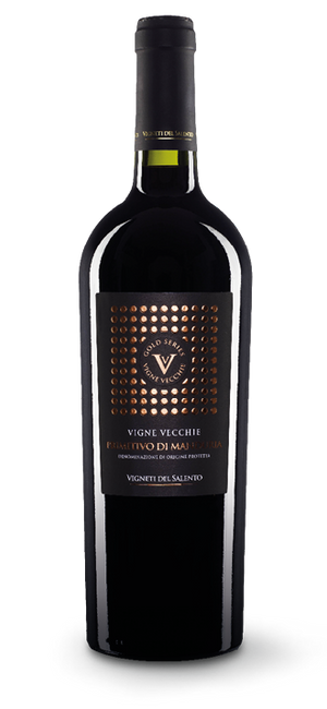 Image of Vigneti del Salento Vigne Vecchie Leggenda Gold Series Primitivo di Manduria - 150cl - Apulien, Italien bei Flaschenpost.ch