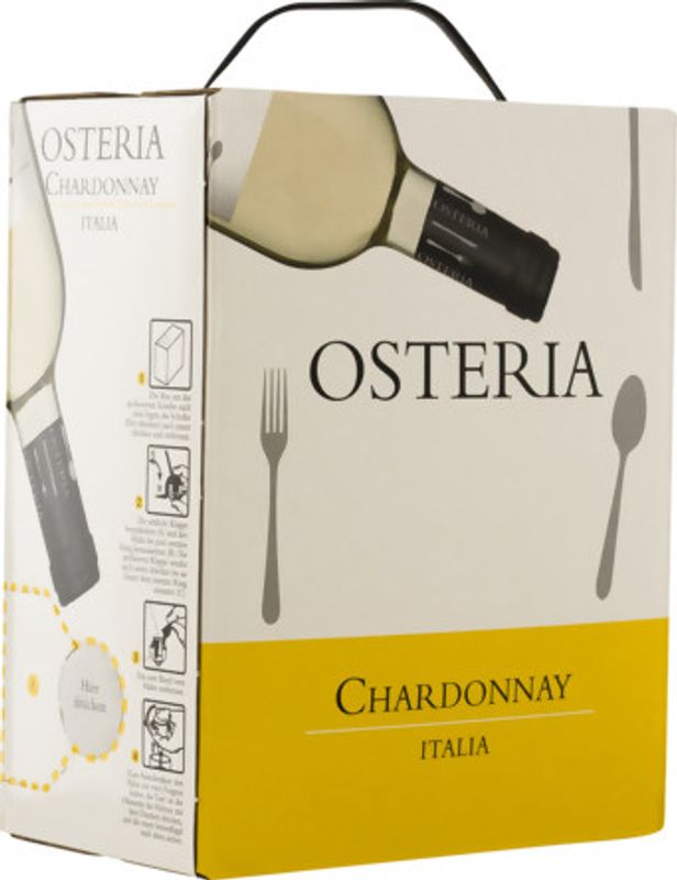 Bottle of Chardonnay Osteria from Cooperativa Olearia Vinicola Orsogna