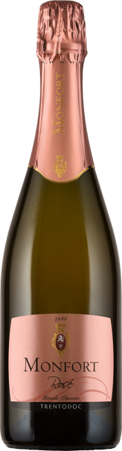 Image of Cantine Monfort Spumante Rosato Brut Trento DOC - 75cl - Trentino, Italien bei Flaschenpost.ch