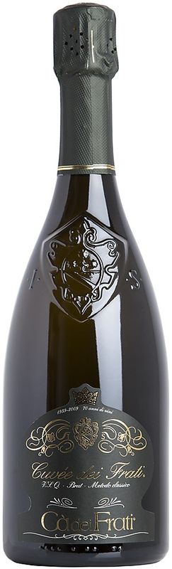 Flasche Cuvee dei Frati Brut Spumante DOC von Cà dei Frati