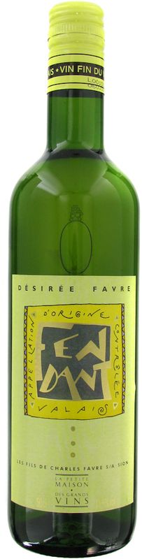 Bottle of Fendant AOC from Charles Favre