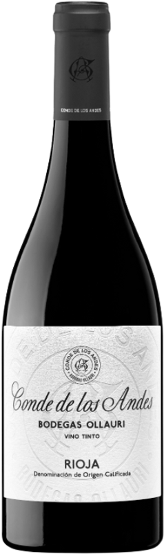 Bottle of Rioja Tinto DOCa from Condes de los Andes