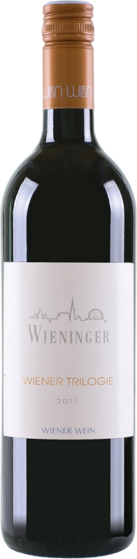 Flasche Wiener Triologie Rot ZW/ME/CS von Weingut Wieninger