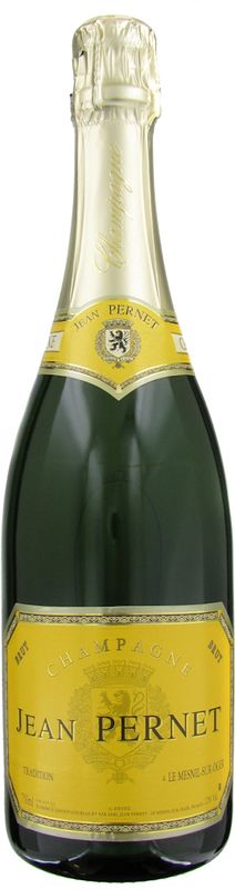 Flasche Champagne Tradition Brut von Jean Pernet