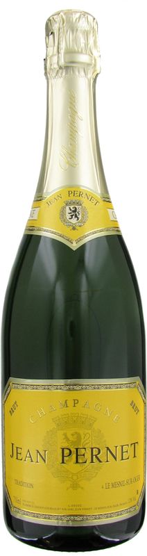 Bottiglia di Champagne Tradition Brut di Jean Pernet