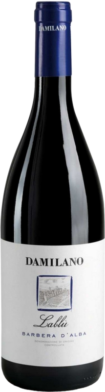 Bottle of La Blu Barbera d'Alba DOC from Damilano
