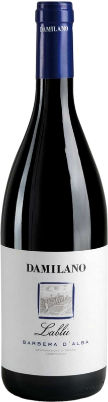 Flasche La Blu Barbera d'Alba DOC von Damilano