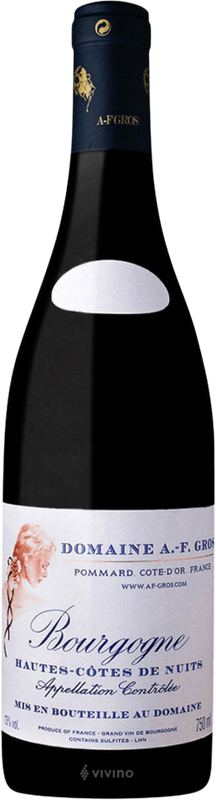 Flasche Bourgogne Hautes-Côtes de Nuits Rouge AC von Domaine A.F. Gros