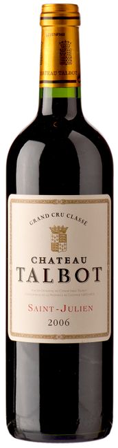 Image of Château Talbot Chateau Talbot 4e Grand Cru Classe St-Julien AOC - 300cl - Bordeaux, Frankreich bei Flaschenpost.ch