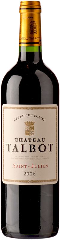 Bouteille de Chateau Talbot 4e Grand Cru Classe St-Julien AOC de Château Talbot